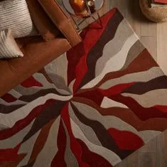 Flair AKCIA: 80x150 cm Kusový koberec Zest Infinite Splinter Orange 80x150