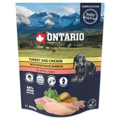 Ontario Kapsička morčacie a kuracie so zeleninou vo vývare - 300 g