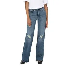 ONLY Dámske džínsy ONLJUICY Wide Leg Fit 15258252 Dark Medium Blue Denim (Veľkosť 25/32)