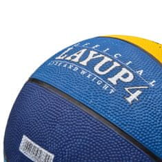 Meteor Basketbalová lopta LAYUP veľ.3, modro-žltá D-359