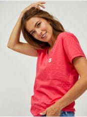 SAM73 Tmavo ružové dámske tričko SAM 73 Lumiel S