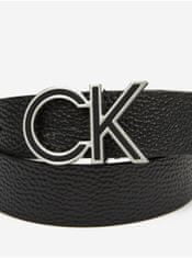 Calvin Klein Čierny pánsky kožený opasok Calvin Klein 95