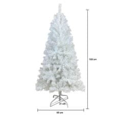 Timeless Tools Umelý vianočný stromček biely, v rôznych veľkostiach, 150 cm