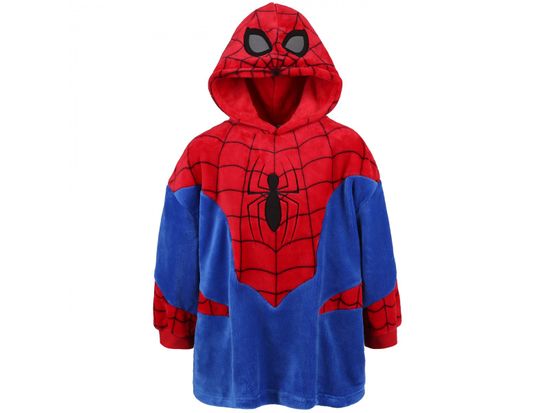 MARVEL COMICS Spider-Man Červená a modrá mikina/župan s kapucňou, deti