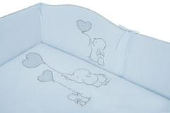 BELISIMA 3-dielne posteľné obliečky Amigo 135x100cm - modré