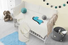 BELISIMA 3-dielne posteľné obliečky Amigo 135x100cm - modré