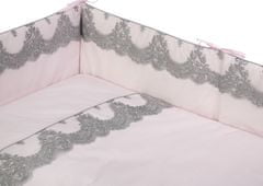 BELISIMA 3-dielne posteľné obliečky Amigo 135x100cm - ružová