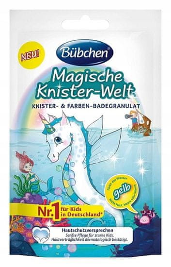 Bübchen Granule do kúpeľa pre deti Magická svet 50g