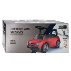 Baby Mix detské odrážadlo Mercedes Benz AMG C63 Coupe - biele