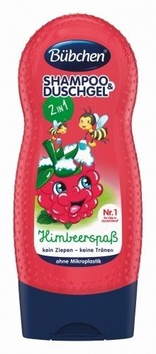 Bübchen Detský šampón a sprchový gél 2v1 Raspberry 230ml