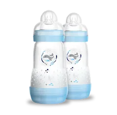 MAM BABY antikoliková dojčenská fľaša 260ML 2ks