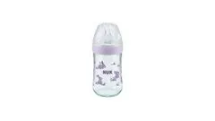 Nuk dojčenská fľaša Anti-colic s kontrolou teploty 240 ml - zelená