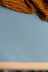 Sensillo obliečka bavlnená deluxe na detský matrac 120x60 - modrá