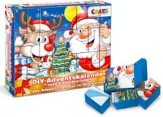 Craze Adventný kalendár s vlastnou výplňou DIY Santa Claus