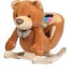 Hojdacia hračka so zvukom medvedík hnedá