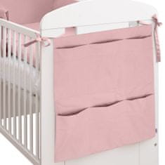 NEW BABY 2-dielne posteľné obliečky Dominika 90/120 cm ružové