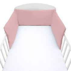 NEW BABY 2-dielne posteľné obliečky Dominika 90/120 cm ružové