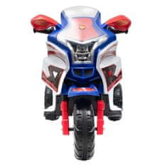 Baby Mix Detská elektrická motorka RACER biela