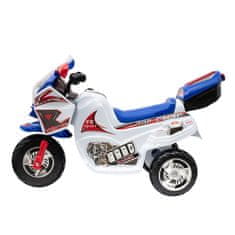 Baby Mix Detská elektrická motorka RACER biela