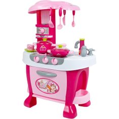 Baby Mix Veľká detská kuchynka s dotykovým senzorom + príslušenstvo