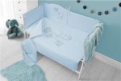 BELISIMA 6-dielne posteľné obliečky Amigo 100/135 modré