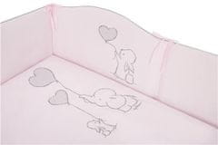 BELISIMA 3-dielne posteľné obliečky Amigo 100/135 ružové