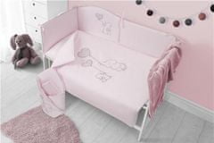 BELISIMA 3-dielne posteľné obliečky Amigo 100/135 ružové