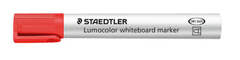 Staedtler Popisovač na bielu tabuľu "Lumocolor 351", červená, kužeľový hrot, 2 mm, 351-2