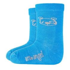 Little Angel Ponožky detské set obrázok Outlast - modrá - modrá 30-34 | 20-22 cm