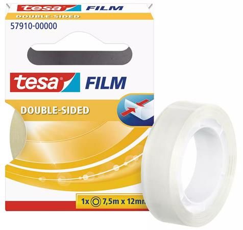 Tesa Samolepiaca páska "Tesafilm", obojstranná, 12 mm x 7,5 m, 57910-00000-02