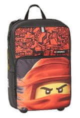 LEGO Batoh a taška s kolieskami 2v1 Ninjago Red