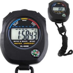 ISO Digitálny stopky XL-009B s kompasom