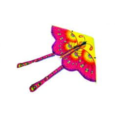 KIK Šarkan motýľ nylónový 90 cm