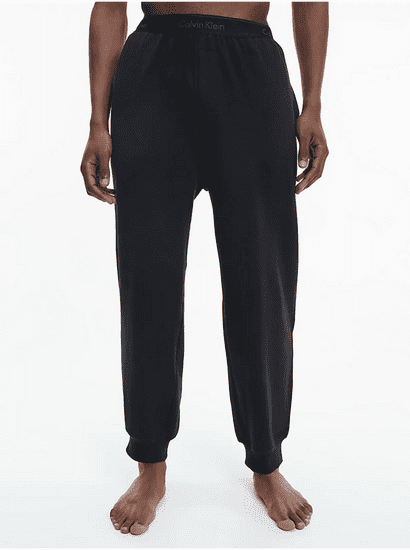 Calvin Klein Čierne pánske nohavice na spanie Calvin Klein Underwear