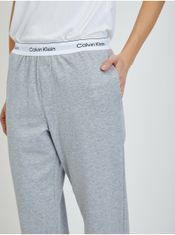 Calvin Klein Svetlosivé dámske melírované pyžamové nohavice Calvin Klein Underwear XS