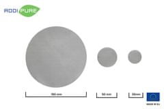 ADDIPURE jemný filter DXQ z nerezovej ocele 50µ (mikrónov). Priemer filtrov: 35 mm. Súprava s 2 hrubý filtrov z nerezovej ocele DXQ.