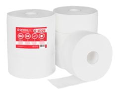 Primasoft Jumbo toaletný papier 230 mm, 2 vrstvy, celulóza, návin 180 m - 6 ks
