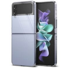 RINGKE Air Ultra tenké silikonové puzdro pre Samsung Galaxy Z Flip4 - Transparentná KP22151