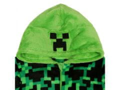 sarcia.eu Minecraft jednodielne chlapčenské pyžamo zelené čierne 6-7 let 122 cm