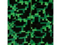 sarcia.eu Minecraft jednodielne chlapčenské pyžamo zelené čierne 6-7 let 122 cm