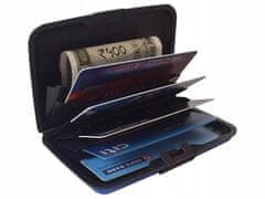 Verk  Puzdro na doklady a peňaženka Aluma modrá