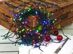 LAALU Vianočná svetelná reťaz COLOR 50 m
