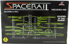 WOWO Žiariaca Guľová Dráha Spacerail Glow Úroveň 4, Rozmery 72x34x36 cm