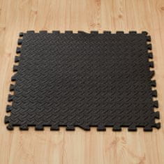 KIK EVA Penový koberec 60x60 cm - 4 ks, sivá, KX7463