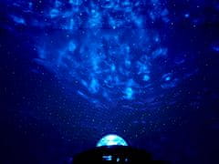 WOWO Otočný LED Projektor Hviezd - Nočné Svetlo pre Pokojný Spánok
