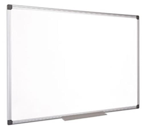 Victoria Biela magnetická tabuľa, 100x100cm, smaltovaný povrch, hliníkový rám, CR3001170
