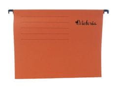Victoria Závesné zakladacie dosky, A4, 25 ks, oranžové