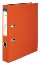 Victoria Pákový zakladač "Basic", oranžová, 50 mm, A4, s ochranným spodným kovaním, PP / kartón