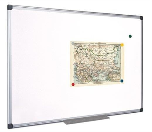 Victoria Biela magnetická tabuľa, 45 x 60 cm, hliníkový rám