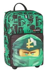 LEGO Batoh a taška s kolieskami 2v1 Ninjago Green